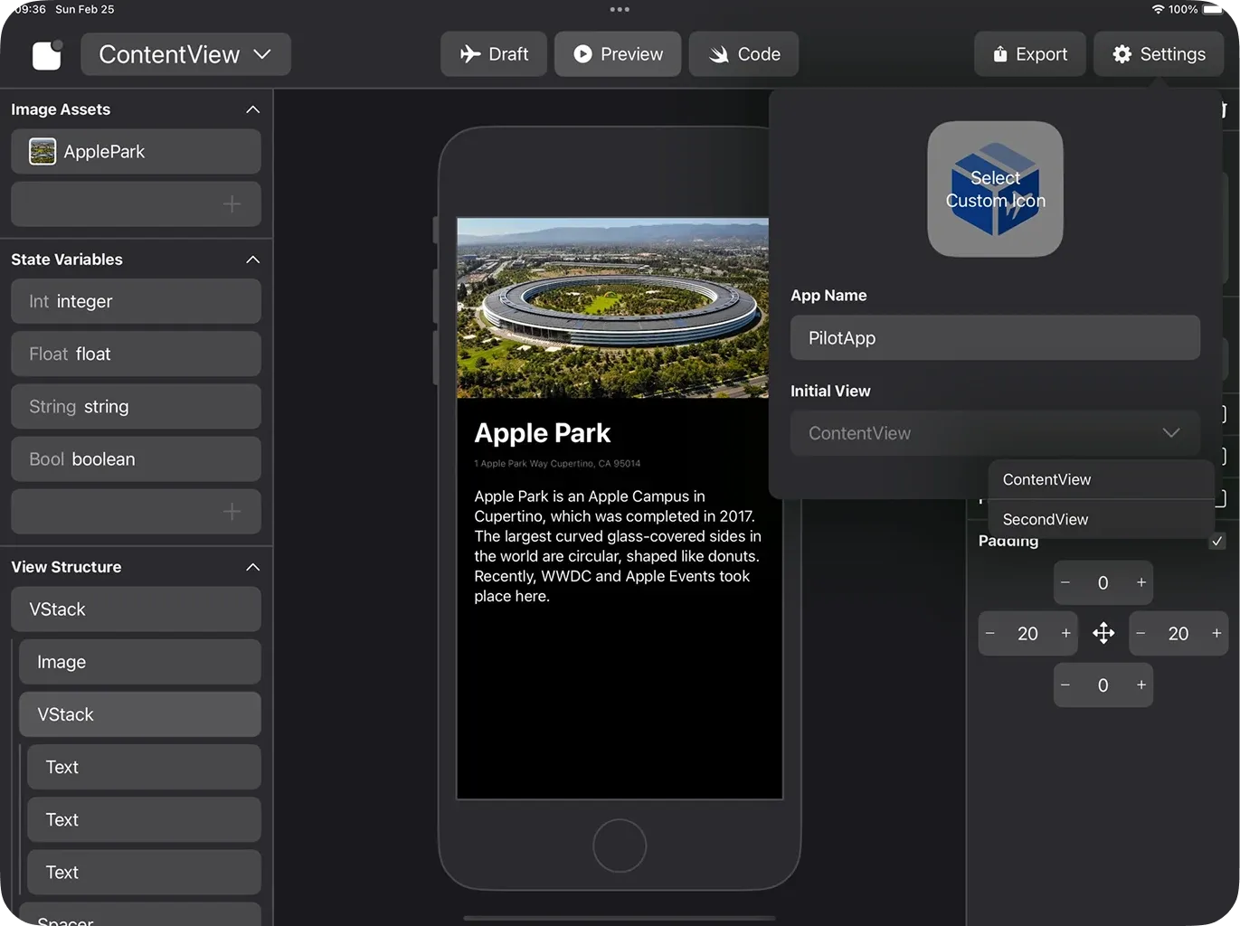 App Pilot 스크린샷 2